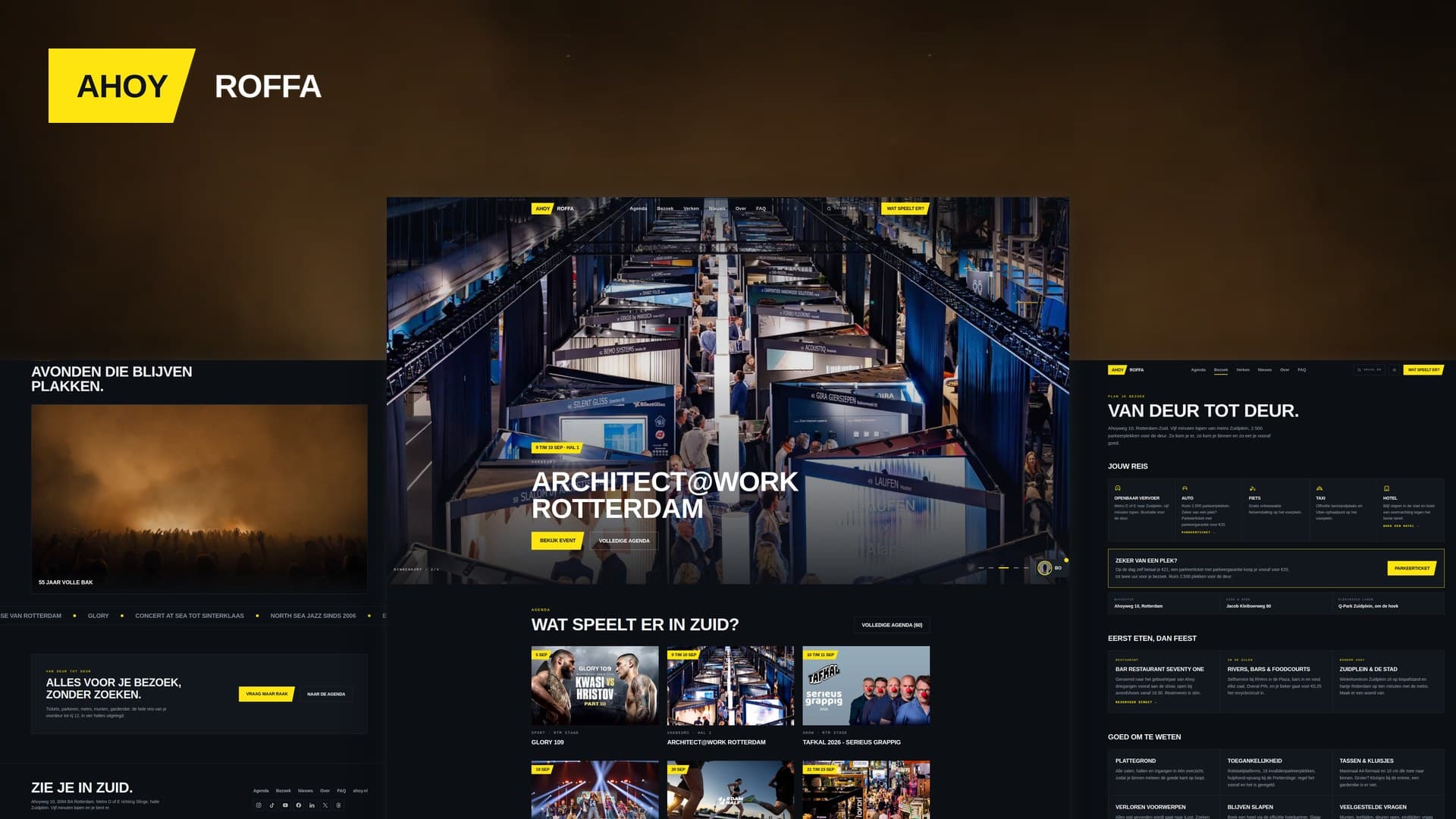 Ahoy Roffa website by Weblyfe